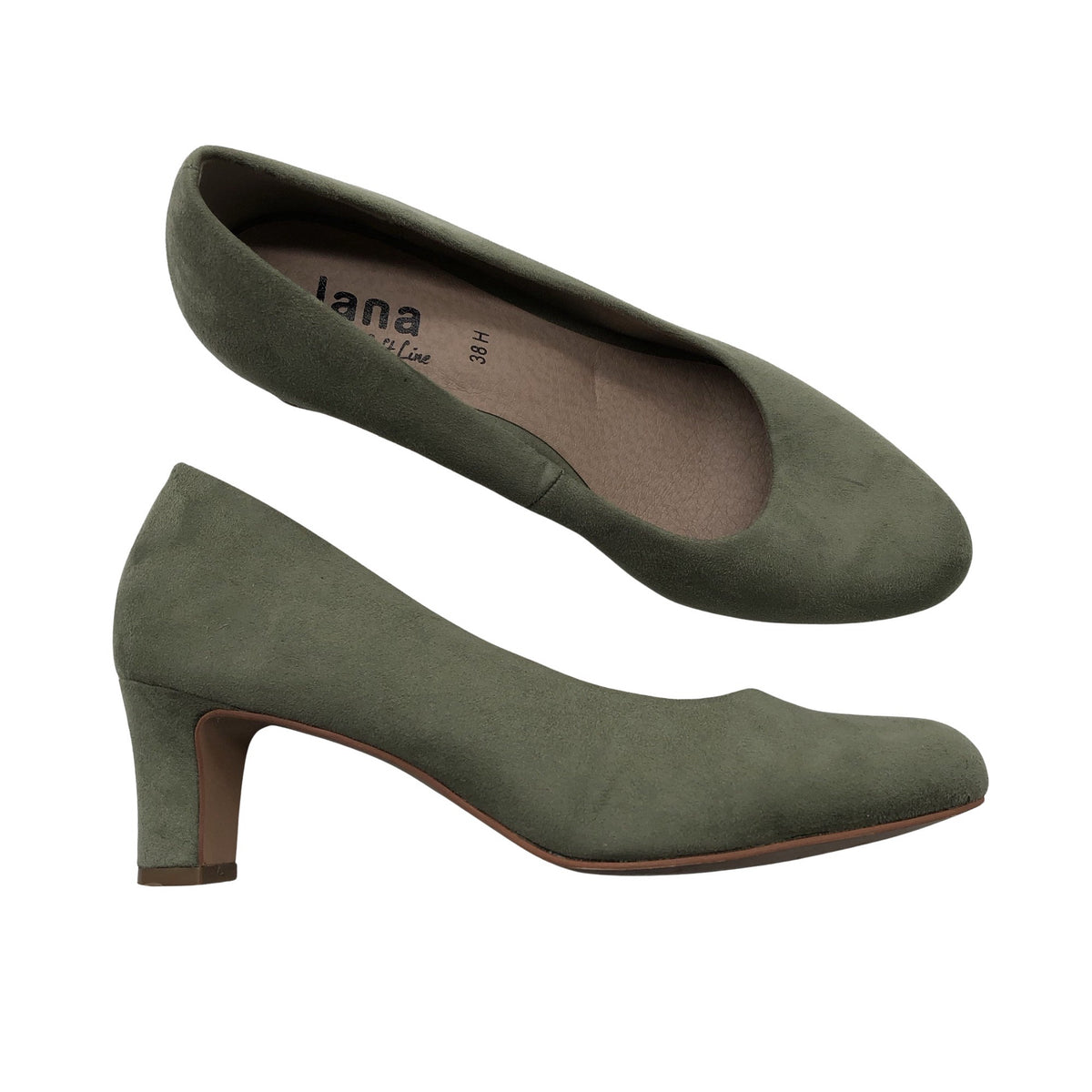 Unisex Jana - Kontsakingad, suurus 38 - Roheline (1)