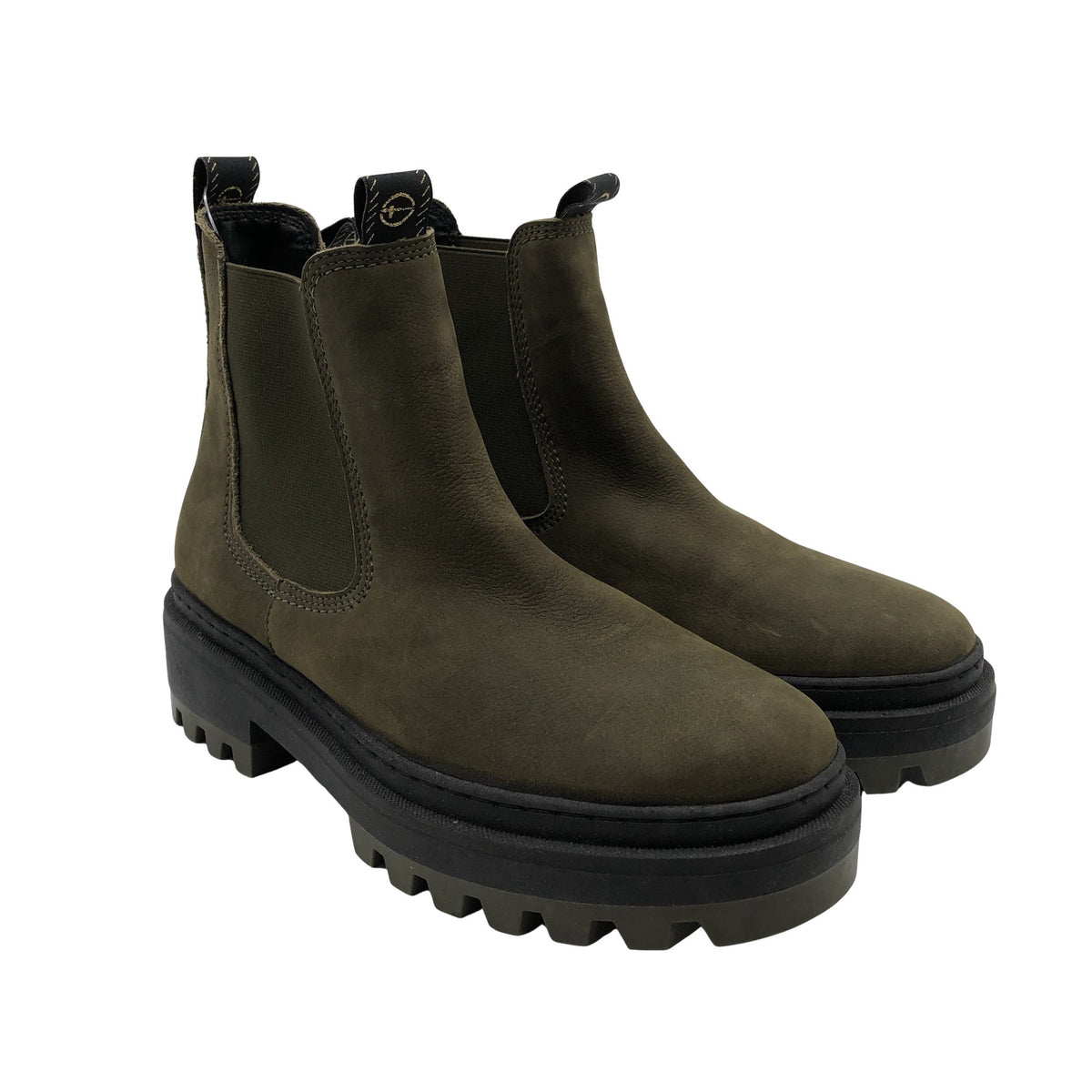 Unisex Tamaris - Poolsaapad, suurus 38 - Roheline (2)