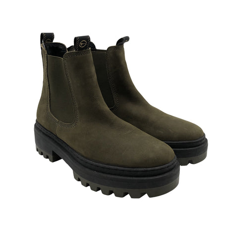 Unisex Tamaris - Poolsaapad, suurus 38 - Roheline (2)