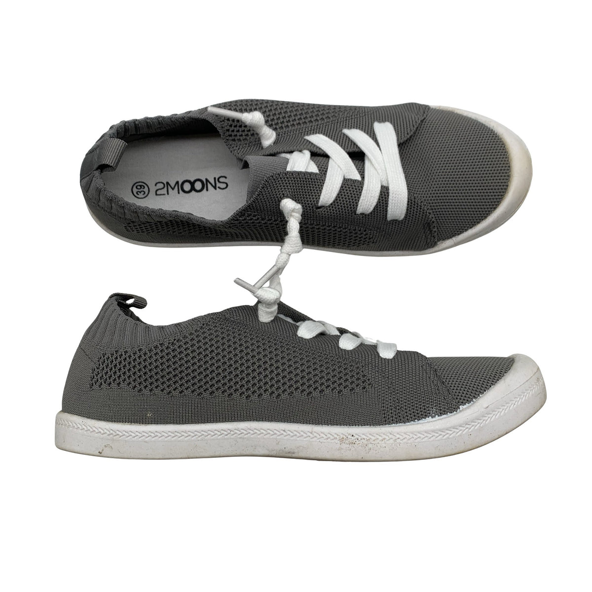 Unisex 2Moons - Tossud, suurus 39 - Hall (1)