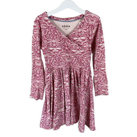 Unisex Boden - Trikotaažist kleit, suurus 122 - 128 - Roosa ()