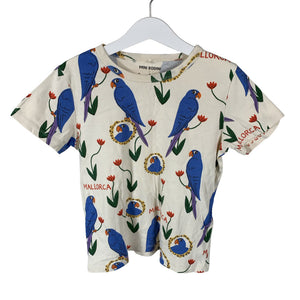 Unisex Mini Rodini - T-särk, suurus 128 - 134 - Beige (1)