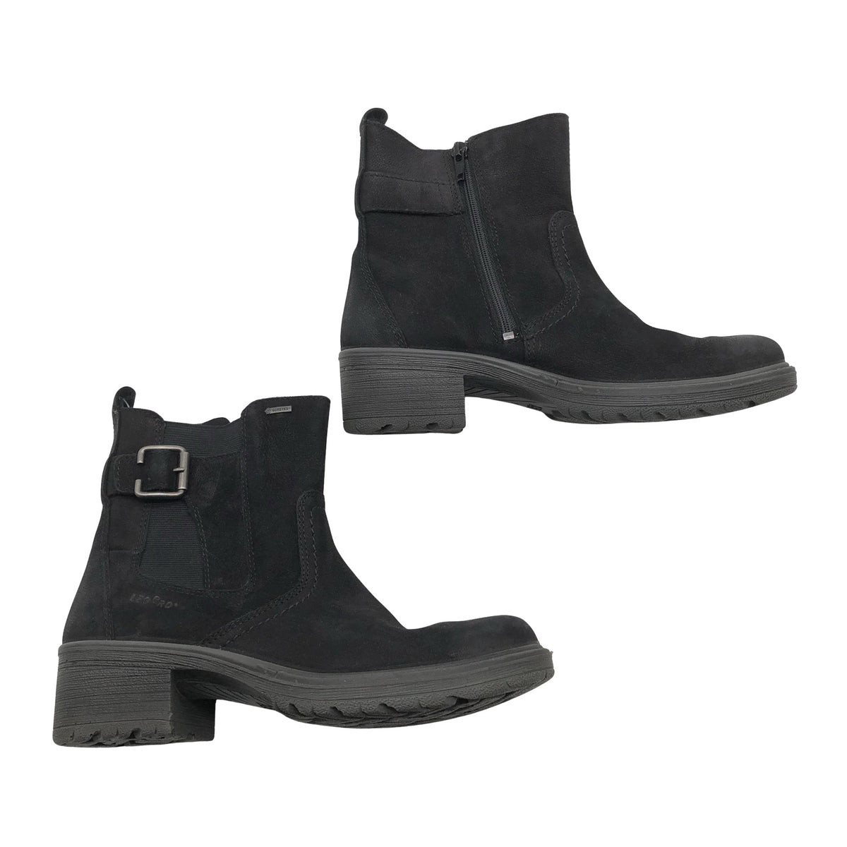 Unisex Legero - Poolsaapad, suurus 38 - Must (1)