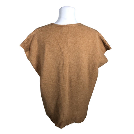 Unisex Andiata - Kootud vest, suurus 38 - Pruun (2)