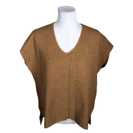 Unisex Andiata - Kootud vest, suurus 38 - Pruun ()