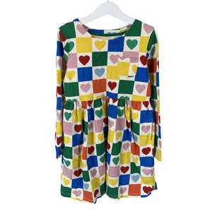 Unisex Boden - Trikotaažist kleit, suurus 128 - 134 - Valge (2)