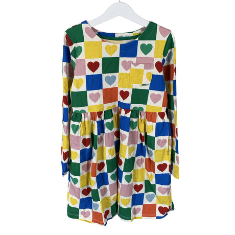 Unisex Boden - Trikotaažist kleit, suurus 128 - 134 - Valge (2)