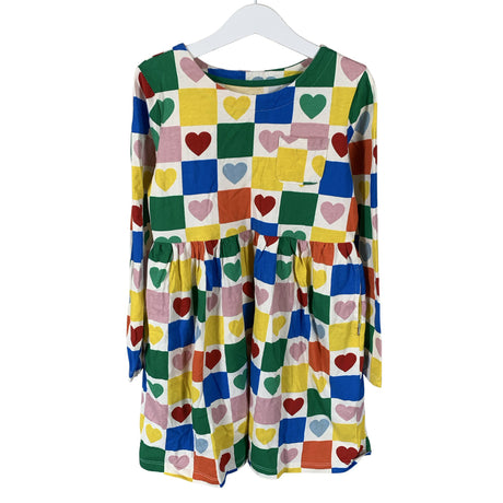 Unisex Boden - Trikotaažist kleit, suurus 128 - 134 - Valge ()
