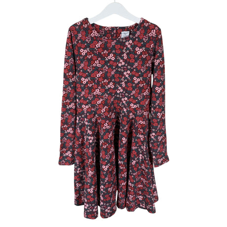 Unisex Polarn O. Pyret - Trikotaažist kleit, suurus 134 - 140 - Veinipunane ()