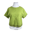 Unisex Handmade - Lühikeste käistega pluus, suurus 42 - Roheline ()