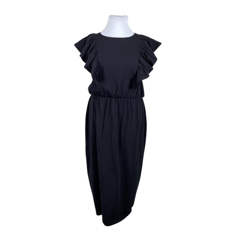 Unisex Puuvillatehdas - Trikotaažist kleit, suurus 42 - Must ()
