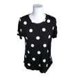 Unisex Lindex - Trikotaažist pluus, suurus 38 - Must ()