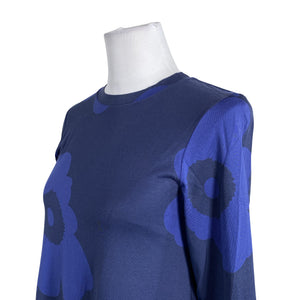Unisex Marimekko - Trikotaažist kleit, suurus 34 - Sinine (2)