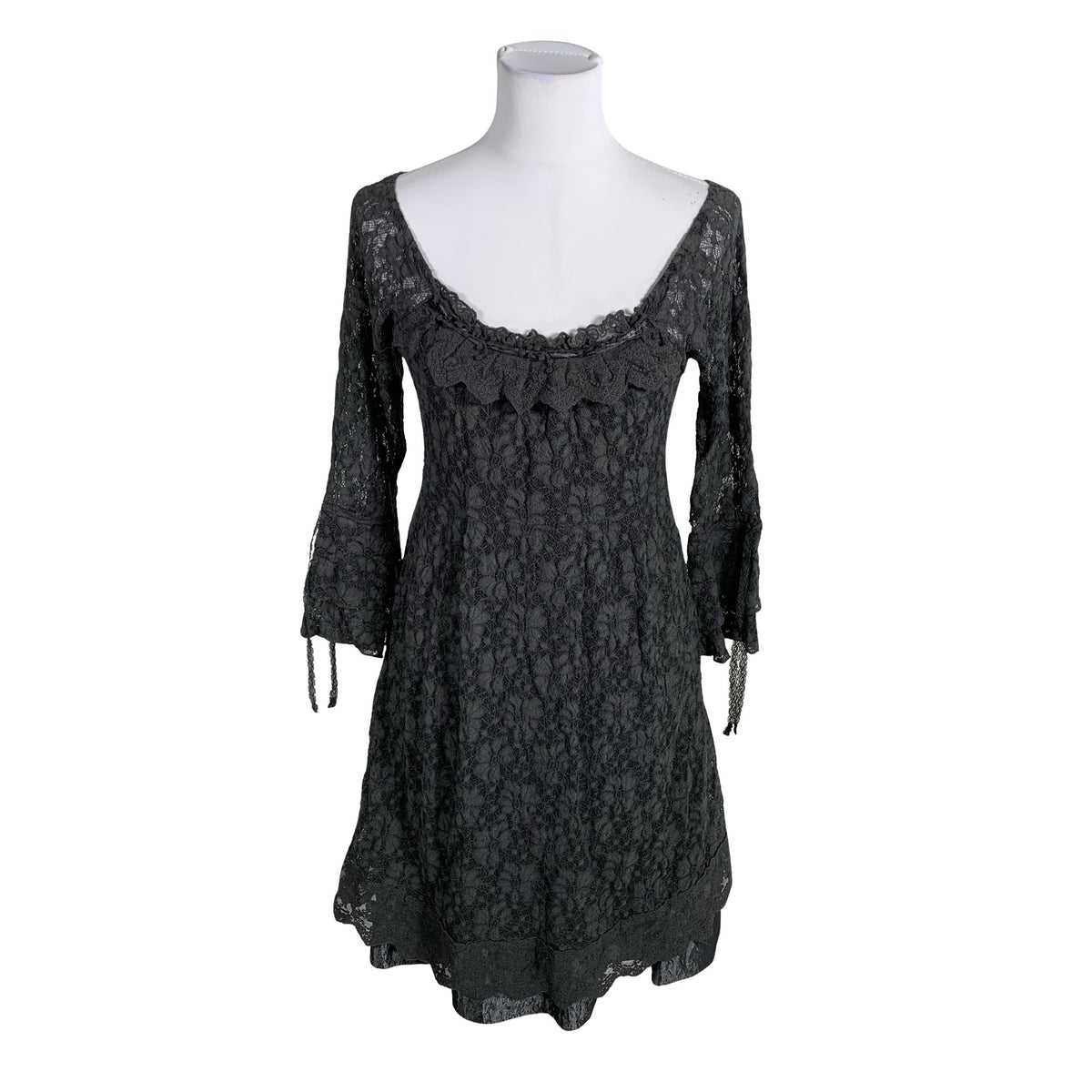 Unisex Cream - Mitteveniv kleit, suurus 38 - Hall (1)