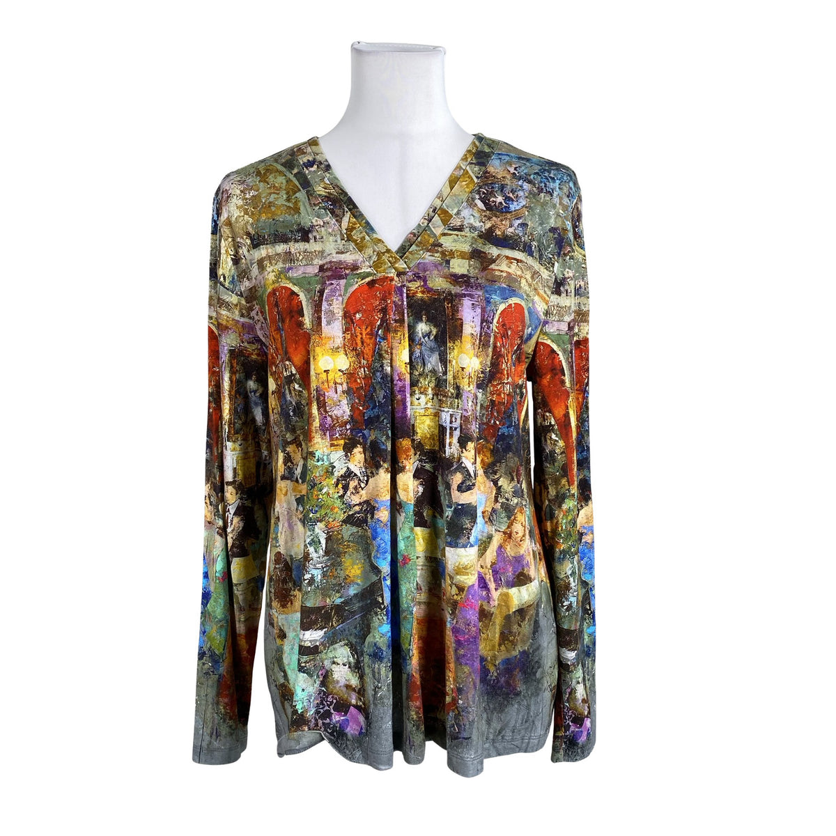 Unisex Dolcezza - Trikotaažist pluus, suurus 40 - Roheline (1)
