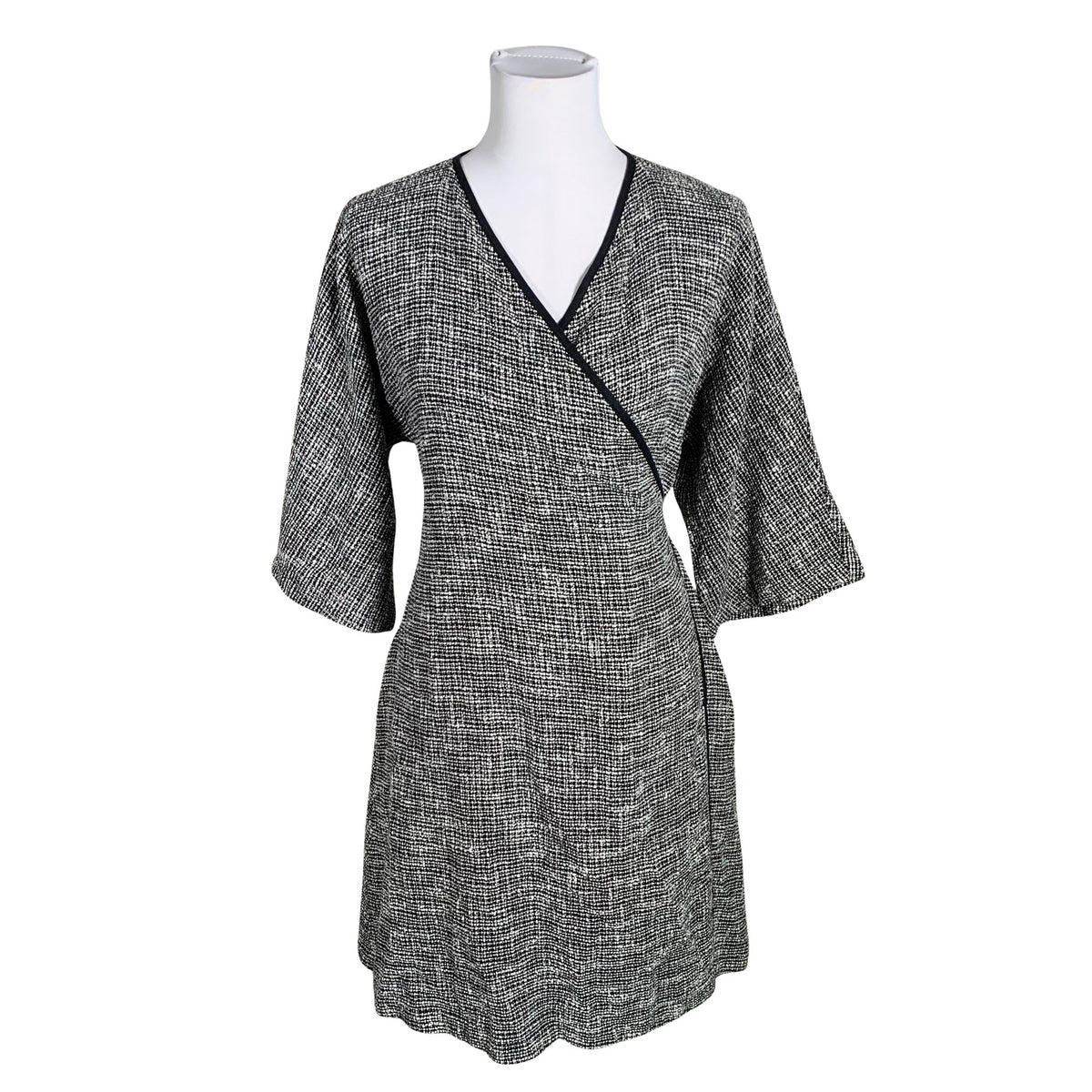 Unisex Vestiarium - Mitteveniv kleit, suurus 34 - Must (1)