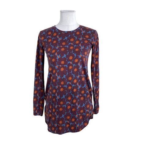 Unisex Marimekko - Trikotaažist pluus, suurus 34 - Veinipunane ()
