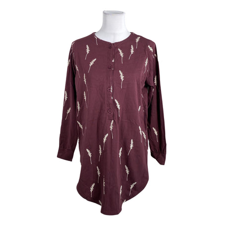 Unisex NOSH - Trikotaažist tuunika, suurus 36 - Veinipunane ()