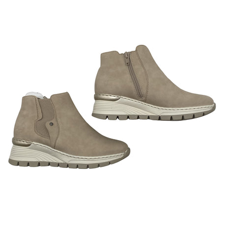 Unisex Rieker - Poolsaapad, suurus 39 - Beige ()