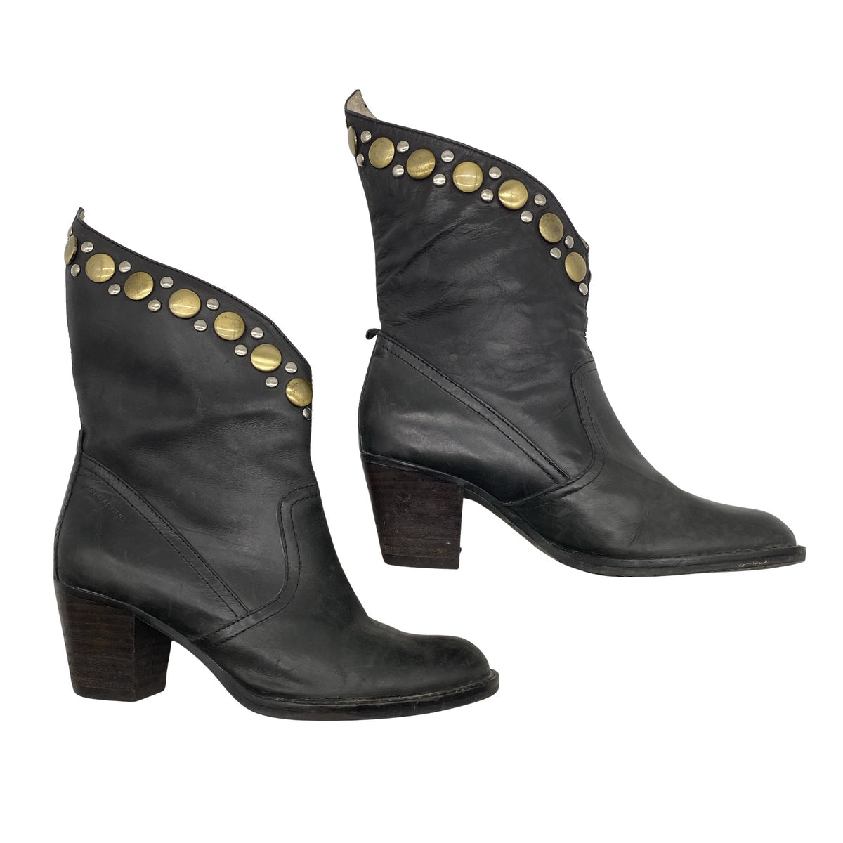 Unisex Vagabond - Kauboisaapad, suurus 36 - Must (1)