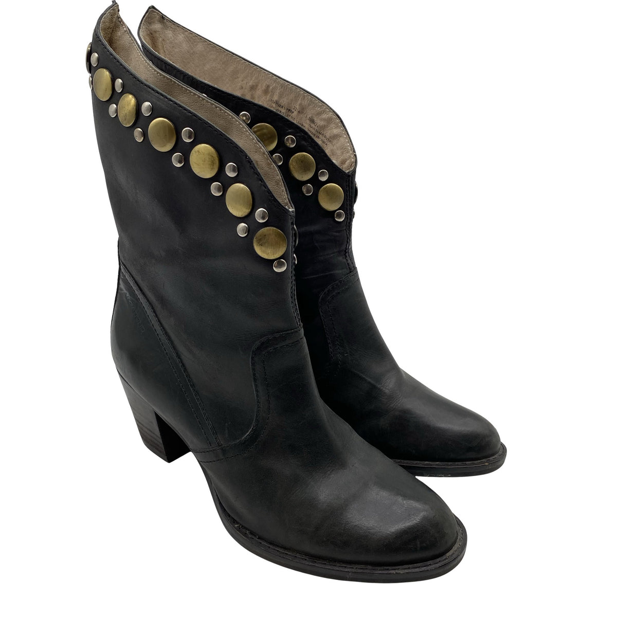 Unisex Vagabond - Kauboisaapad, suurus 36 - Must (2)