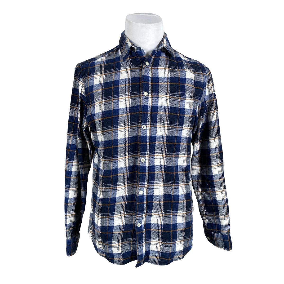 Unisex Selected - Flanellsärk, suurus M - Sinine (1)