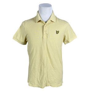 Unisex Lyle&Scott - Polosärk, suurus M - Kollane (1)