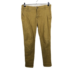 Unisex Knowledge Cotton Apparel - Chino-püksid, suurus W33 - Oranž (1)