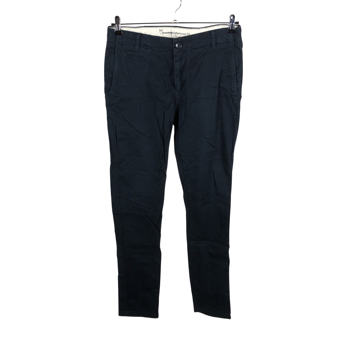 Unisex Knowledge Cotton Apparel - Chino-püksid, suurus W33 - Sinine (1)