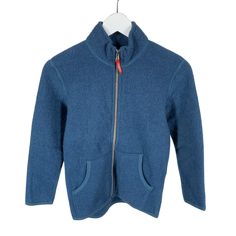 Unisex Ruskovilla - Fliisjakk, suurus 134 - 140 - Sinine ()