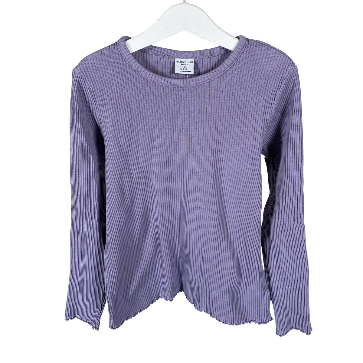 Unisex Polarn O. Pyret - Trikotaažist pluus, suurus 128 - 134 - Lilla (1)