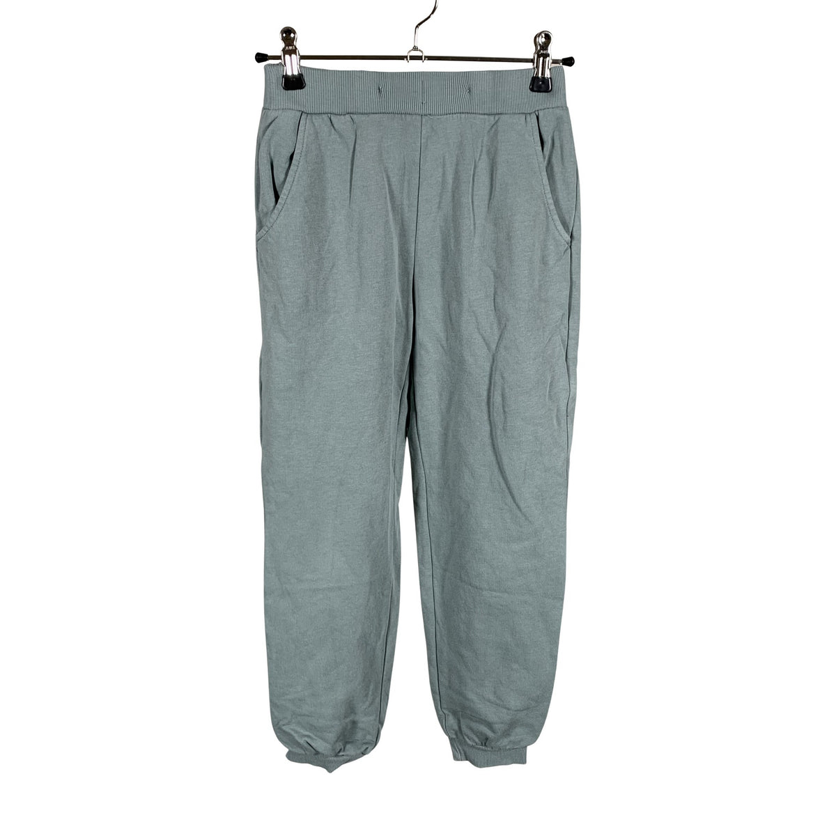 Unisex Lindex - Dressikangast püksid, suurus 128 - 134 - Roheline (1)