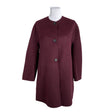 Unisex Nanso - Villane mantel, suurus 36 - Veinipunane ()