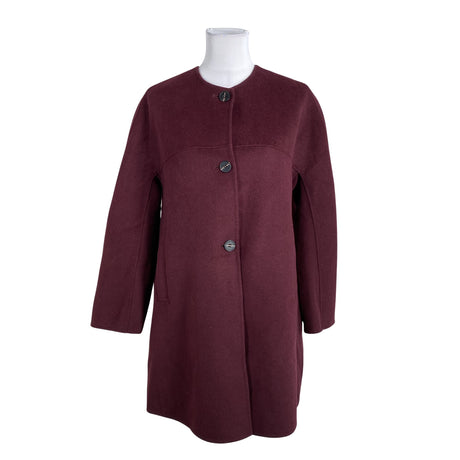 Unisex Nanso - Villane mantel, suurus 36 - Veinipunane ()