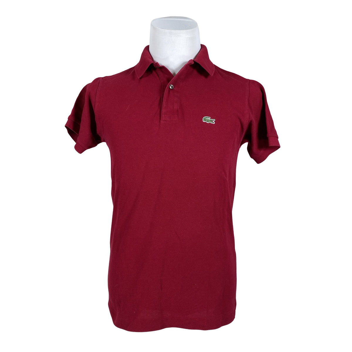 Unisex Lacoste - Polosärk, suurus S - Veinipunane (1)
