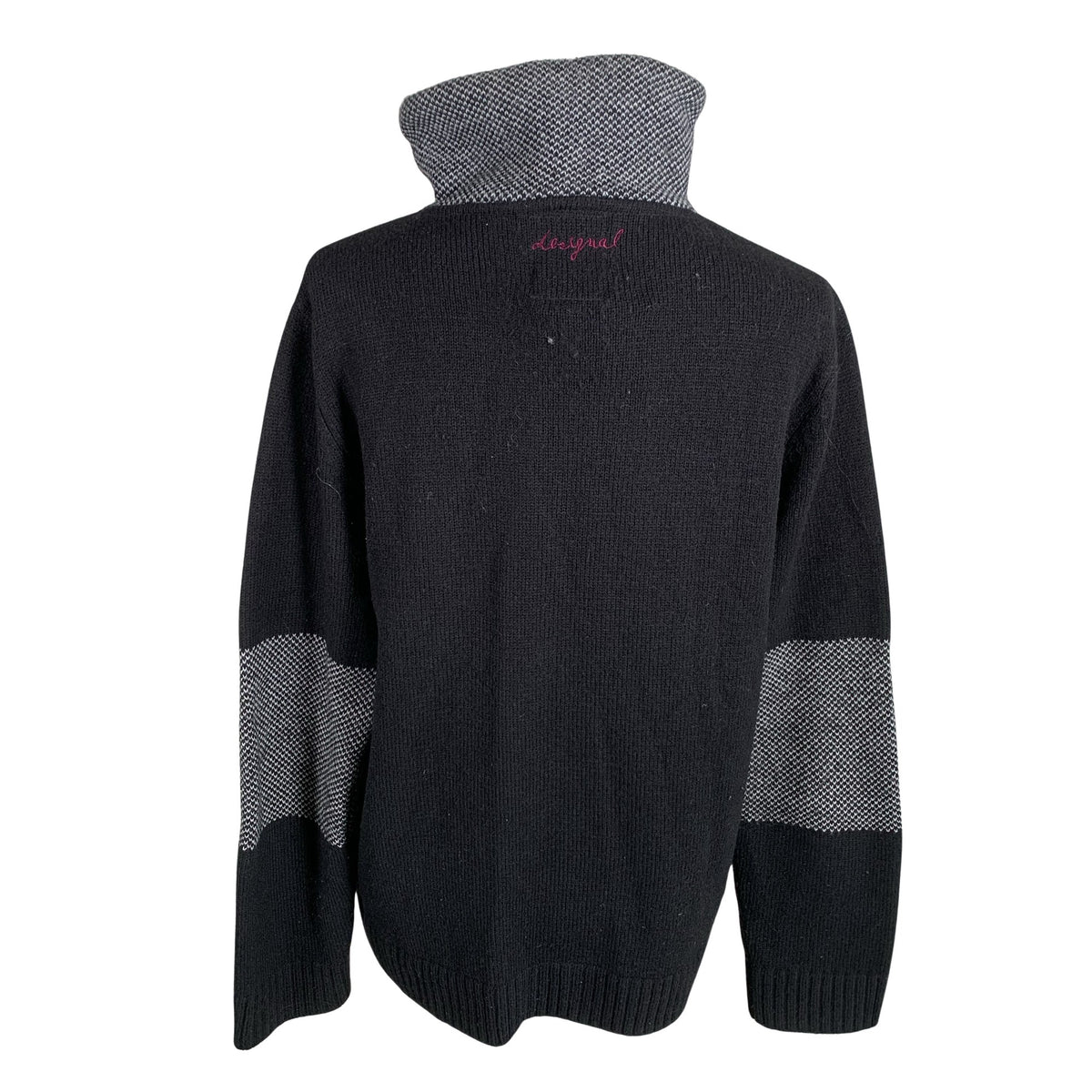 Unisex Desigual - Kampsun, suurus 40 - Must (2)