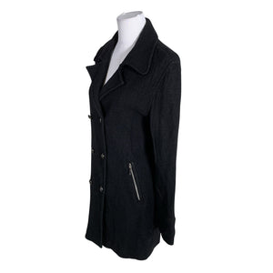 Unisex J.A.P - Villane mantel, suurus 36 - Must (3)