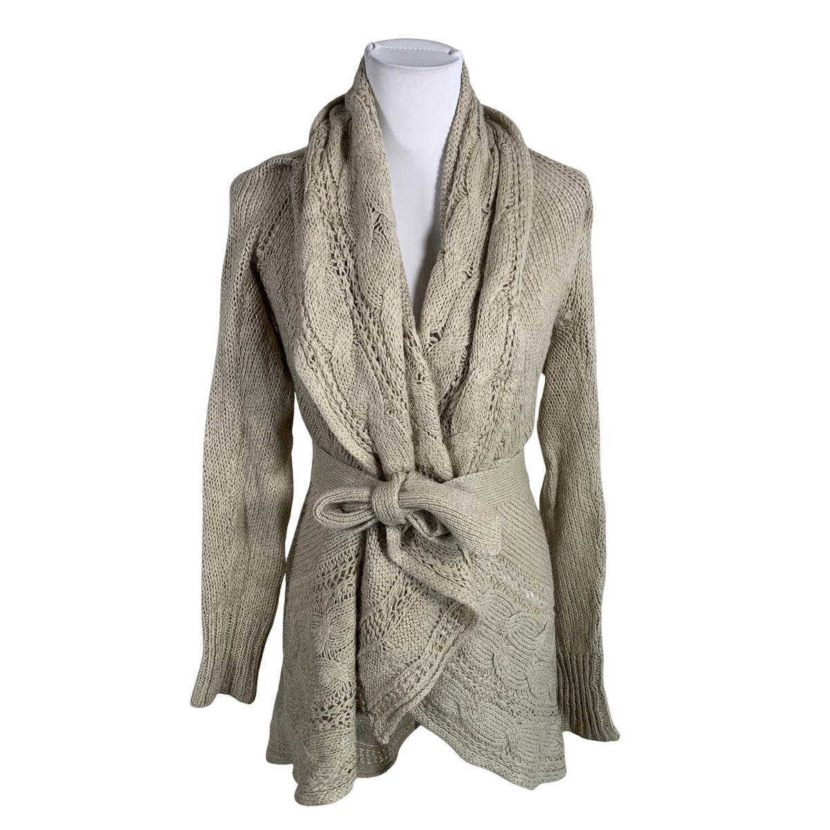 Unisex Jackpot - Kardigan, suurus 38 - Beige (1)