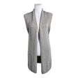 Unisex Massimo Dutti - Kootud vest, suurus 36 - Hõbe ()