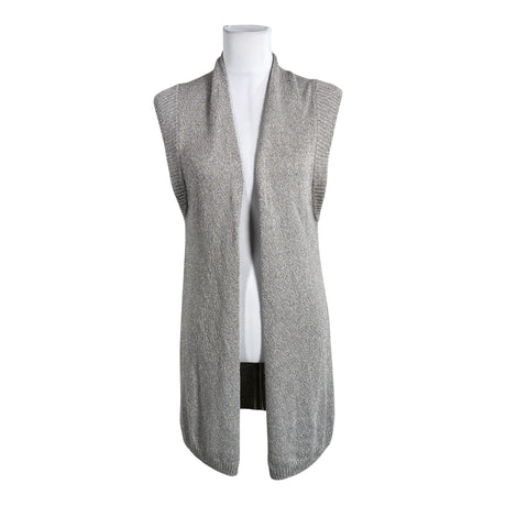 Unisex Massimo Dutti - Kootud vest, suurus 36 - Hõbe ()