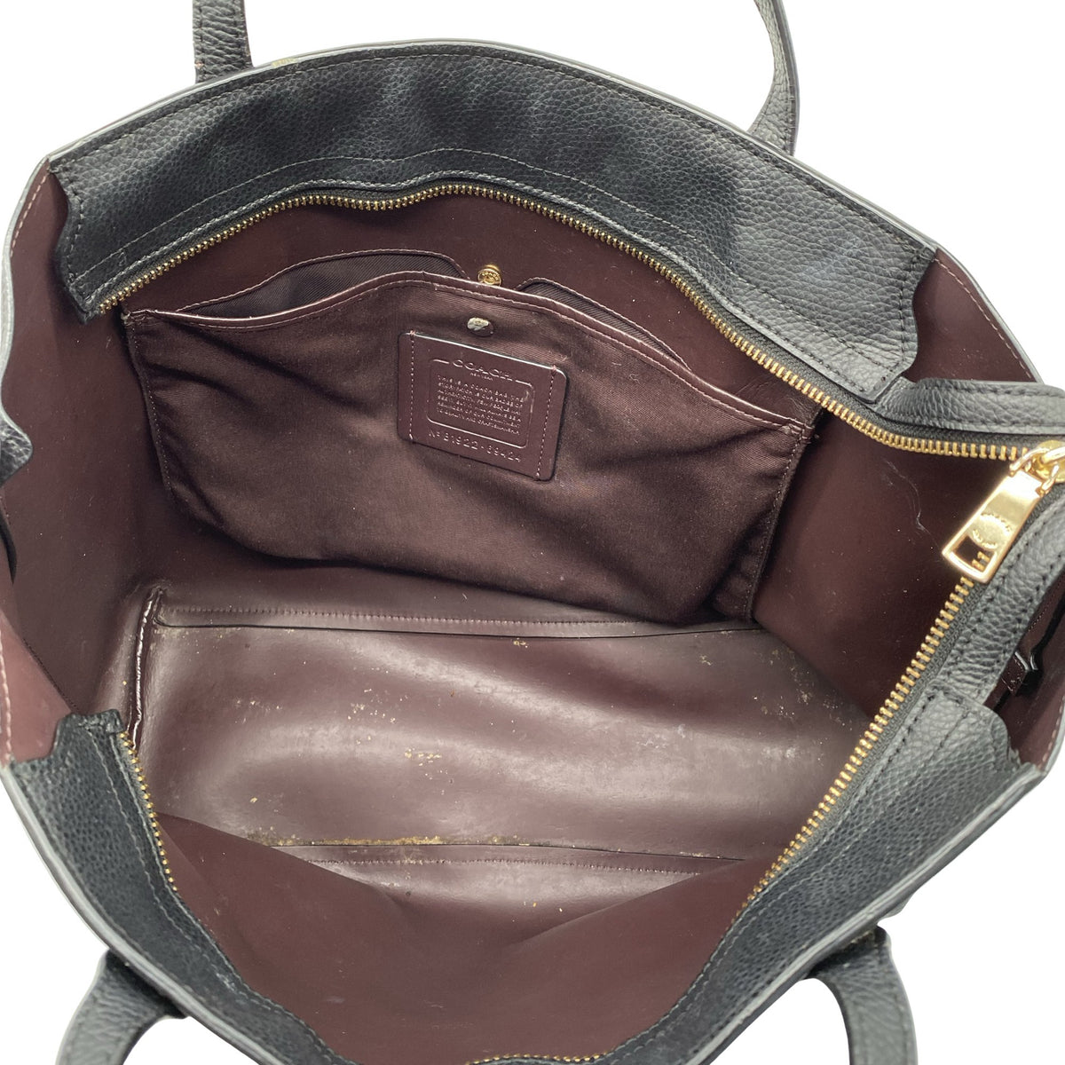 Unisex Coach - Käekott, suurus Maxi - Must (2)