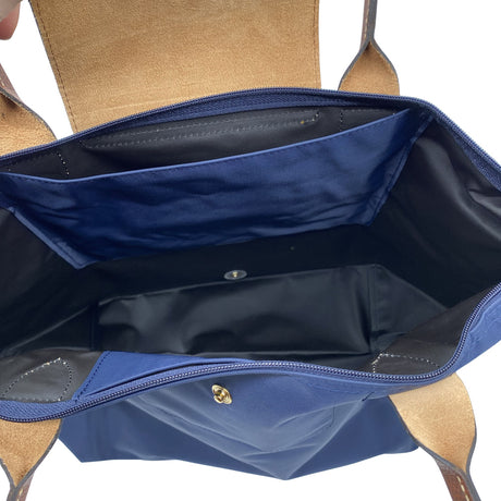 Unisex Longchamp - Käekott, suurus Maxi - Sinine (2)