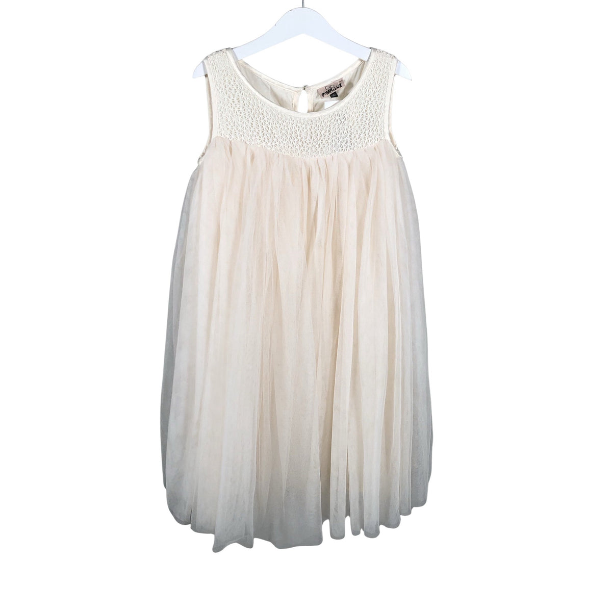 Unisex POMPdeLUX - Pidulik kleit, suurus 134 - 140 - Looduslik valge (1)