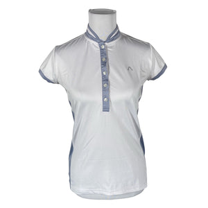 Unisex Alberto - Spordisärk, lühikesed käised, suurus 36 - Valge (1)