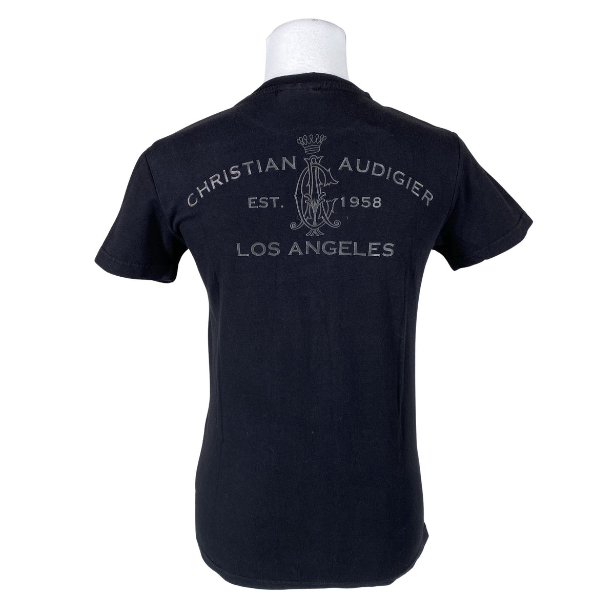 Unisex Christian Audigier - T-särk, suurus 38 - Must (2)