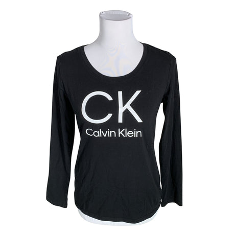 Unisex Calvin Klein - Trikotaažist pluus, suurus 38 - Must ()