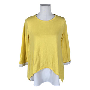 Unisex Charlie - Kampsun, suurus 38 - Kollane (1)