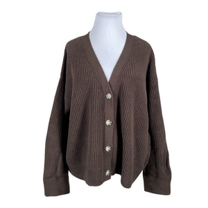 Unisex Studio Untold - Kardigan, suurus 50 - Pruun (1)