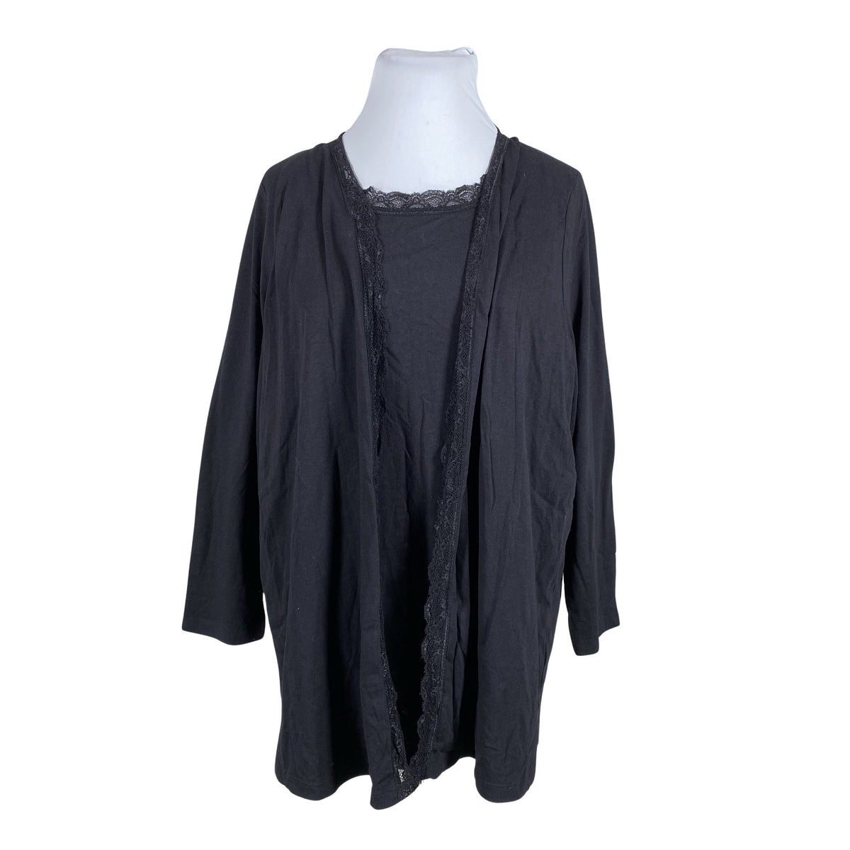 Unisex Mia Moda - Kardigan, suurus 56 - Must (1)