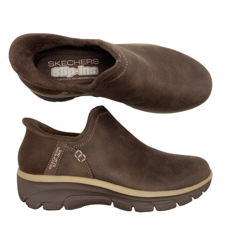 Unisex Skechers - Poolsaapad, suurus 37 - Pruun ()